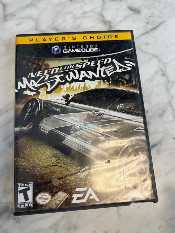 Need for Speed Most Wanted Nintendo Gamecube Case and Manual ONLY CO81225