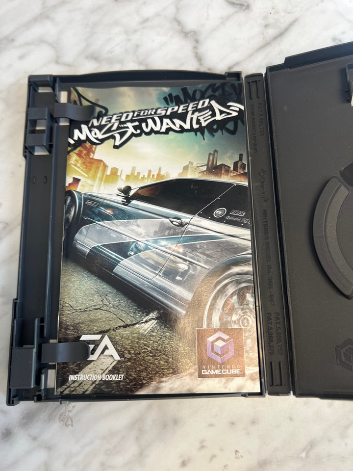 Need for Speed Most Wanted Nintendo Gamecube Case and Manual ONLY CO81225