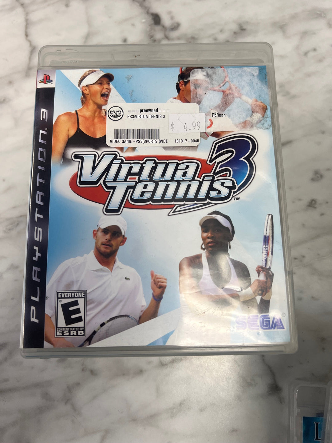 Virtua Tennis 3 - PS3 P51325