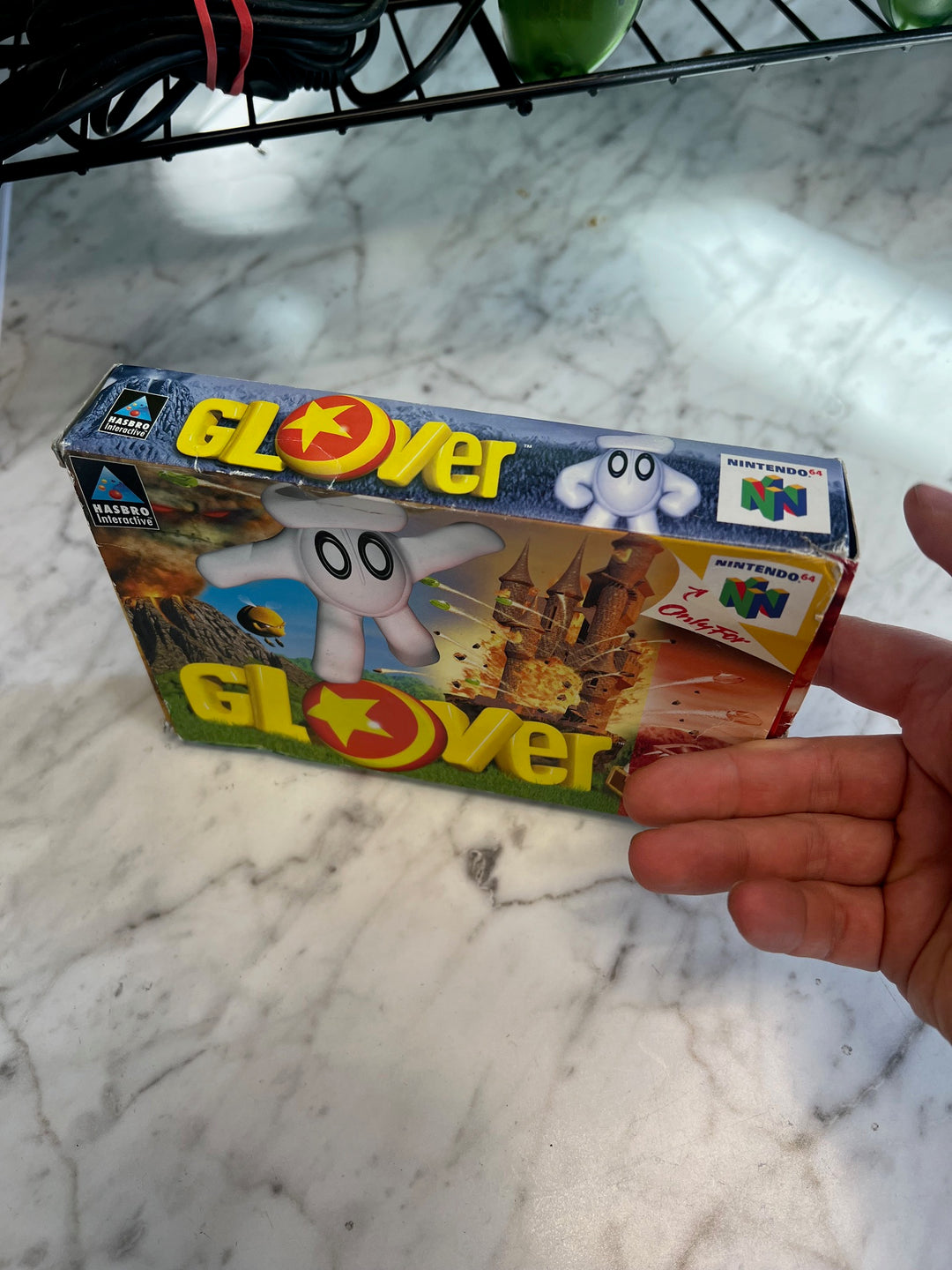 Glover for Nintendo 64 BOX and MANUAL ONLY CO81225