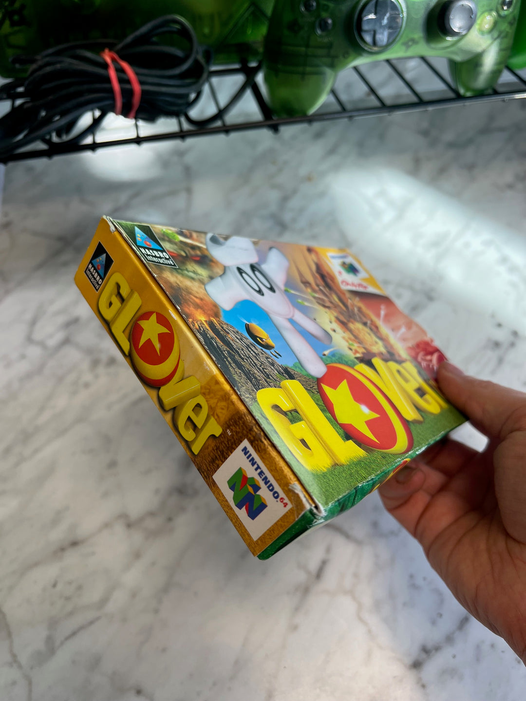 Glover for Nintendo 64 BOX and MANUAL ONLY CO81225