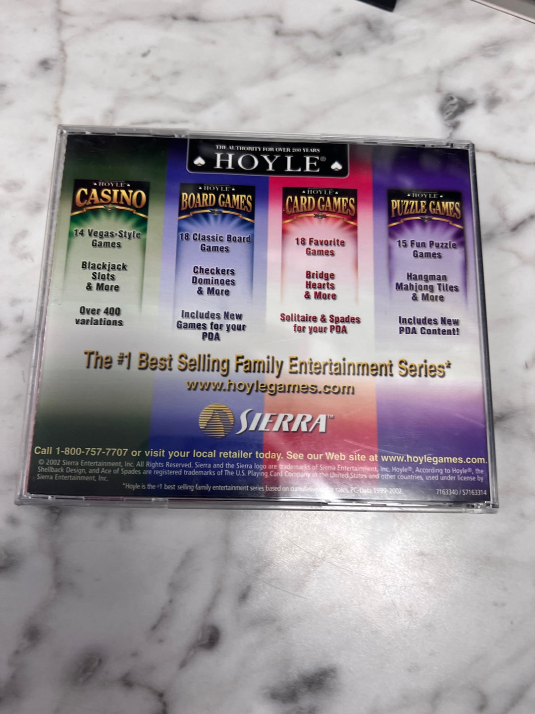 Hoyle Card Games (Jewel Case) PC CD-ROM Used UP111325
