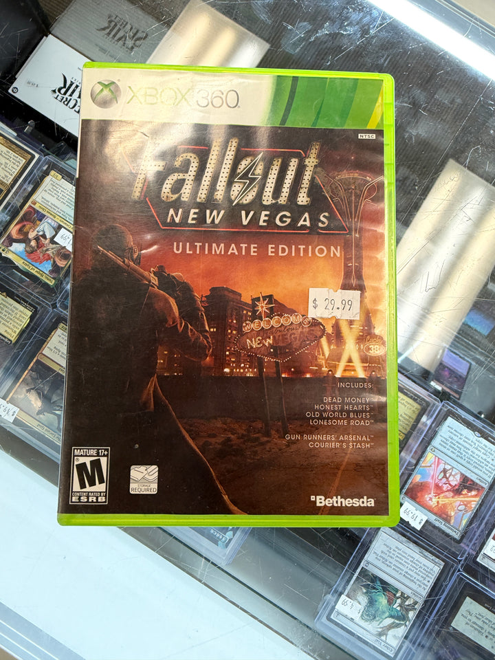 Fallout New Vegas Ultimate Edition Xbox 360 Case and Manual Only No Game CO4426