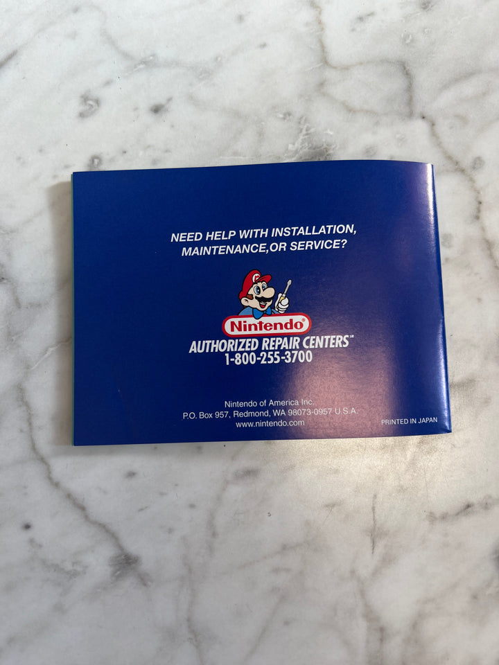 Game & Watch Gallery 3 for Gameboy Color MANUAL ONLY MO101624