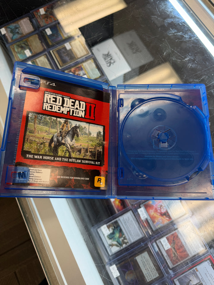Red Dead Redemption 2 PS4 Case Only No Game CO4426