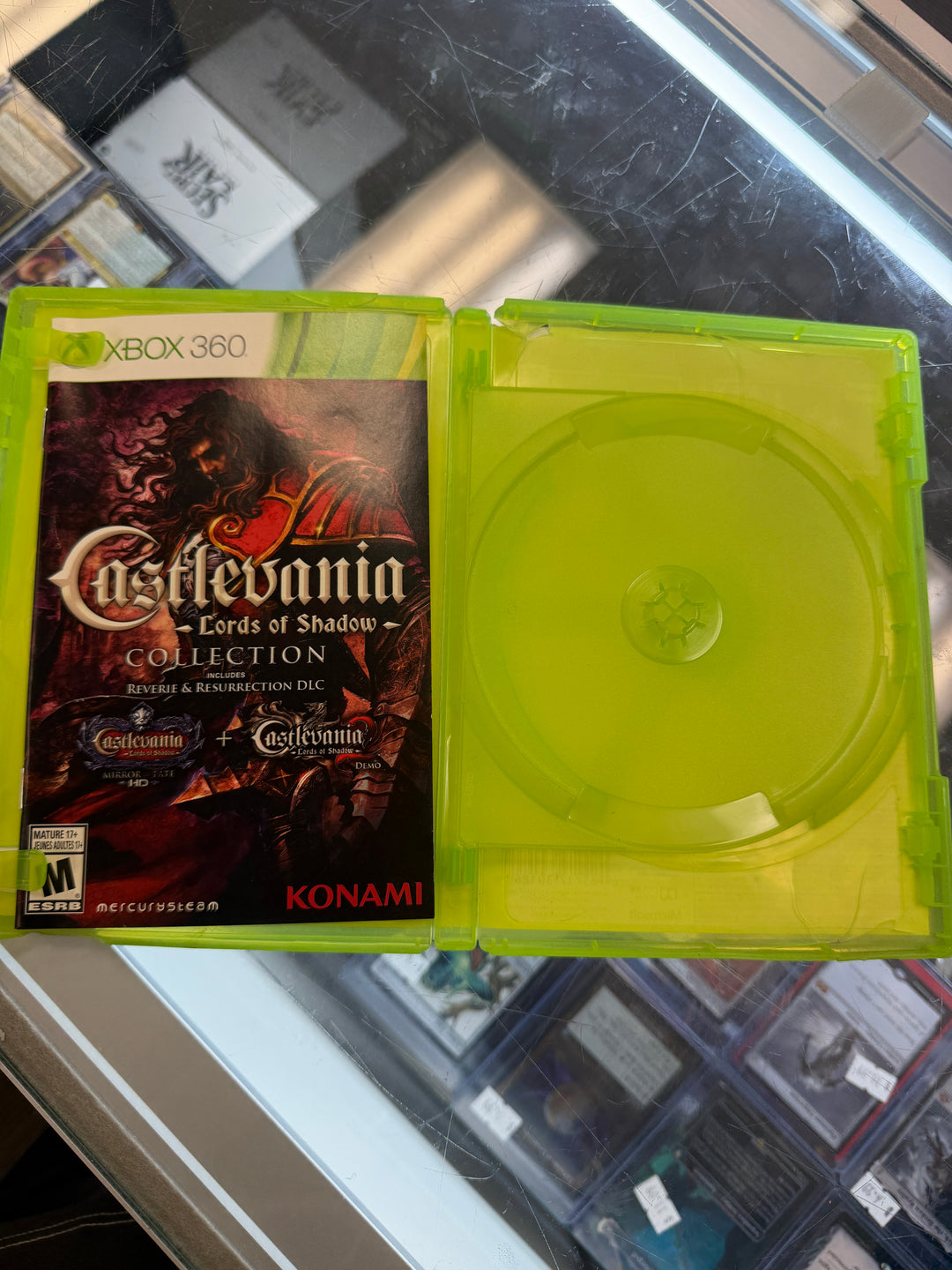 Castlevania Lords of Shadow Collection Xbox 360 Case and Manual Only No Game CO4426