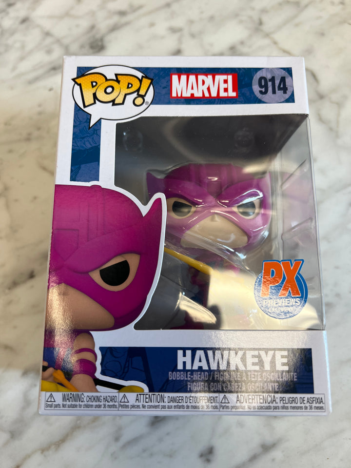 Funko Pop Marvel Classic Hawkeye #914 PX Exclusive FP8524