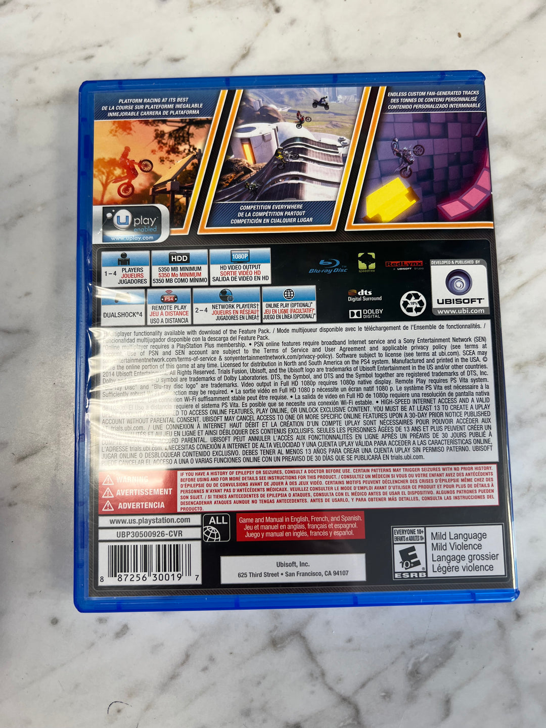 Trials Fusion - PS4 U21125