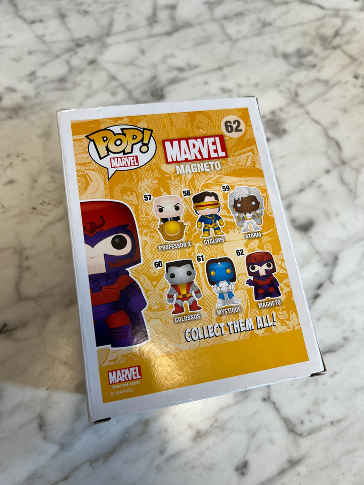 Funko Pop! Marvel - Magneto (Metallic) #62 Hot Topic Exclusive FP8524