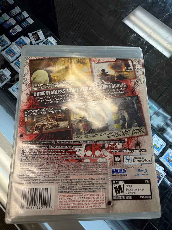 The Club - PS3 Case ONLY CO4426