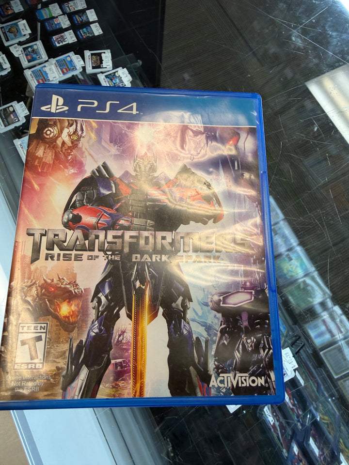 Transformers Rise of The Dark Spark - PS4 Case ONLY CO4426