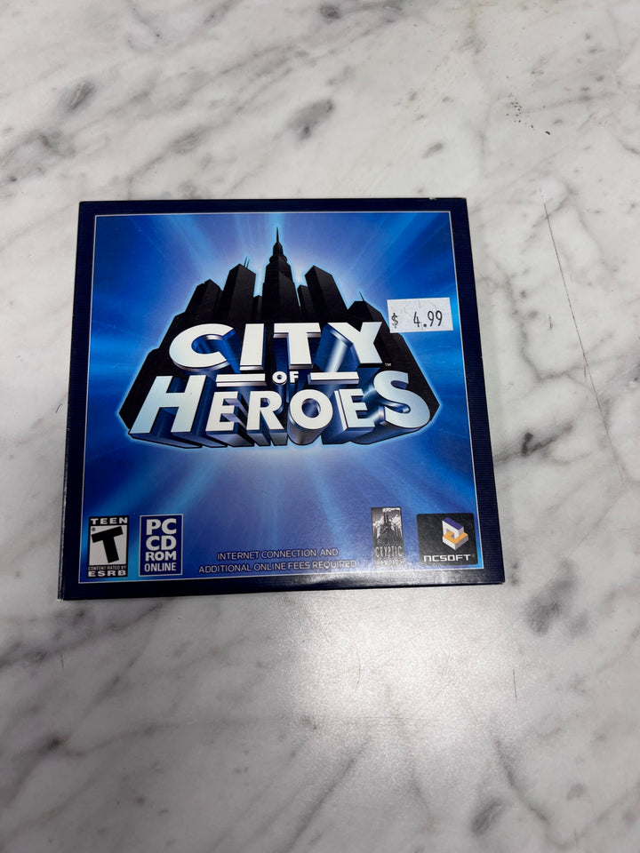 City of Heroes (Cardboard Case) PC CD-ROM Used UP111325