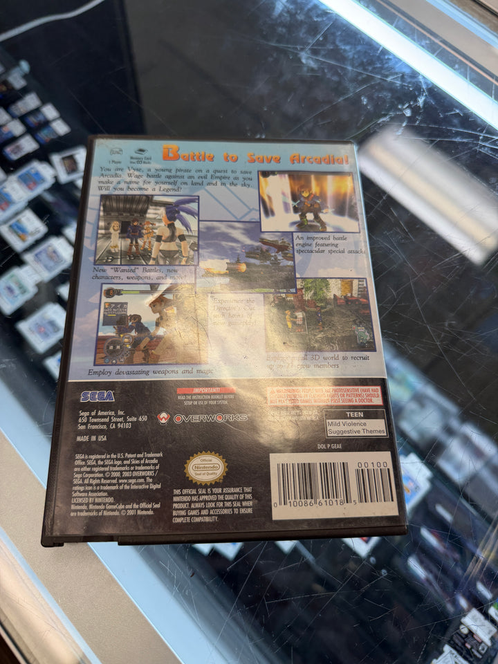 Skies of Arcadia: Legends Case ONLY No Game CO4426