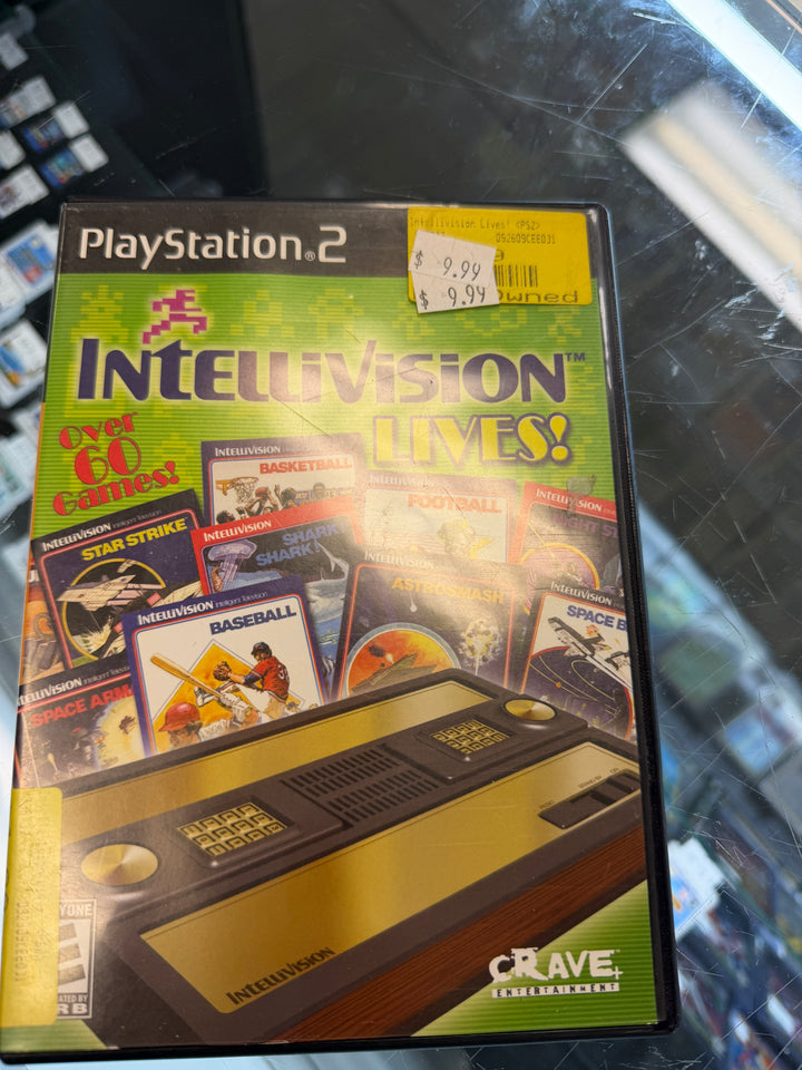 Intellivision Lives! PS2 Case ONLY No Game CO4426