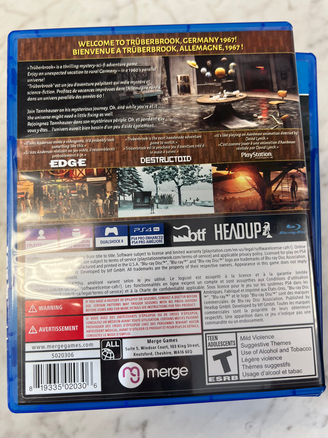 Truberbrook - PS4 U21125