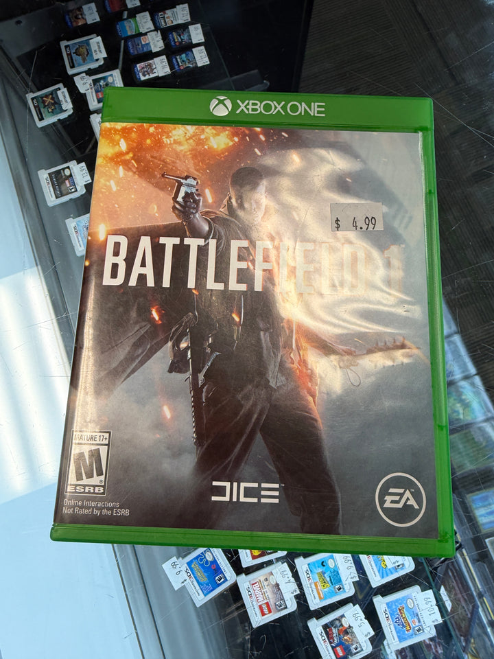 Battlefield 1 Xbox One Case ONLY No Game CO4426