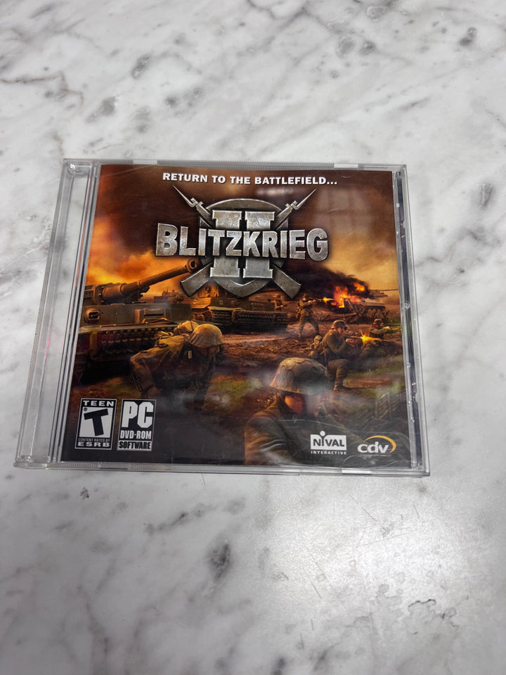 Blitzkreig II (Jewel Case) PC CD-ROM Used UP111325