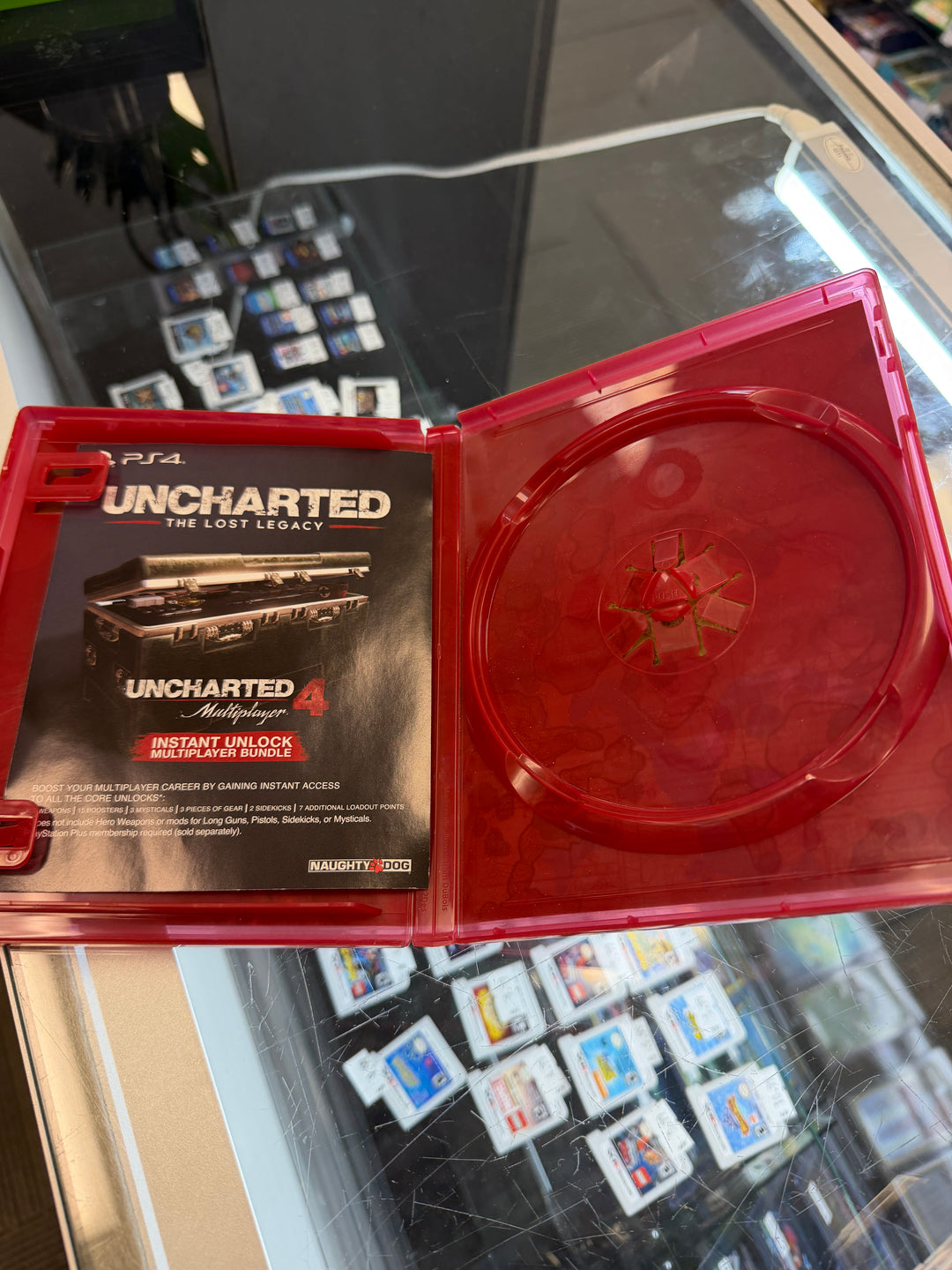 Uncharted The Lost Legacy PS4 Case ONLY CO4426