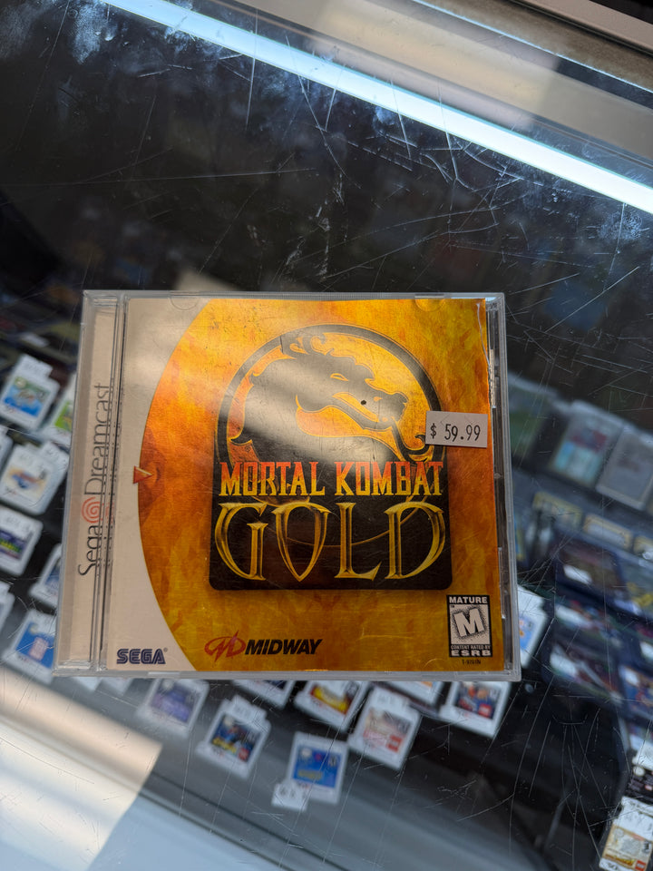 Mortal Kombat Gold - Dreamcast Case ONLY CO4426