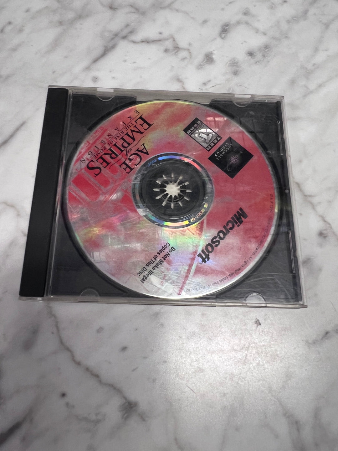 Age of Empires The Rise of Rome Expansion (Jewel Case) PC CD-ROM Used UP111325