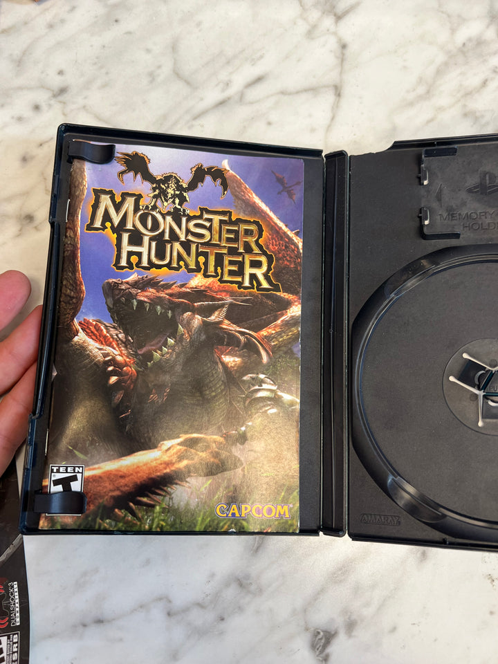 Monster Hunter Playstation 2 PS2 Case and Manual ONLY    CO8524