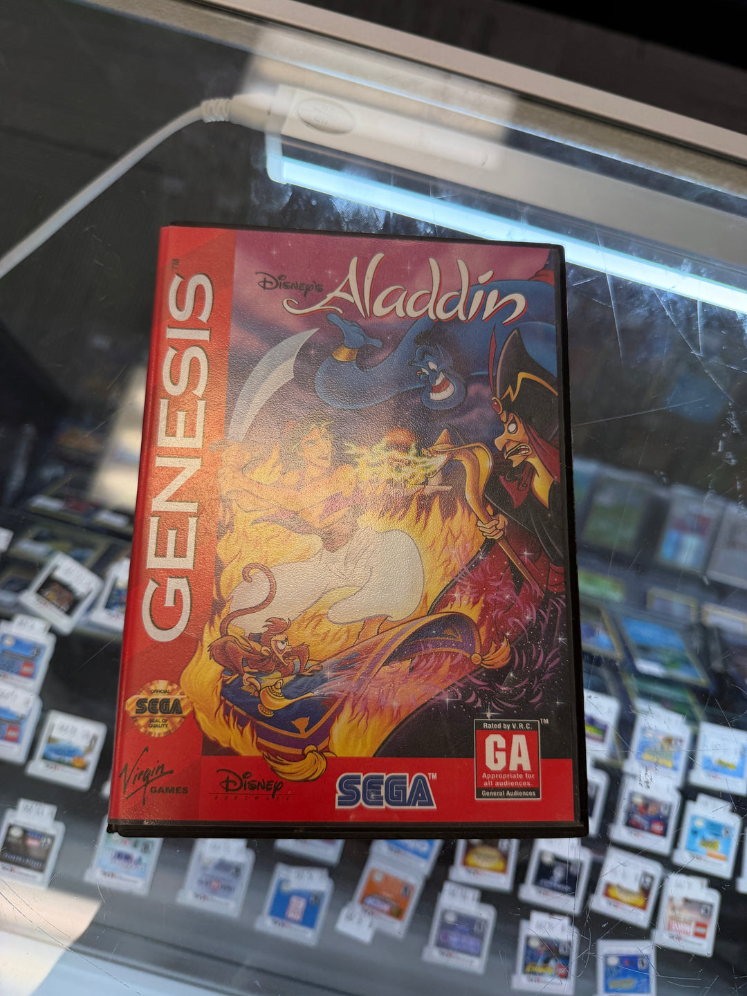 Disney Aladdin - Genesis Case ONLY CO4426