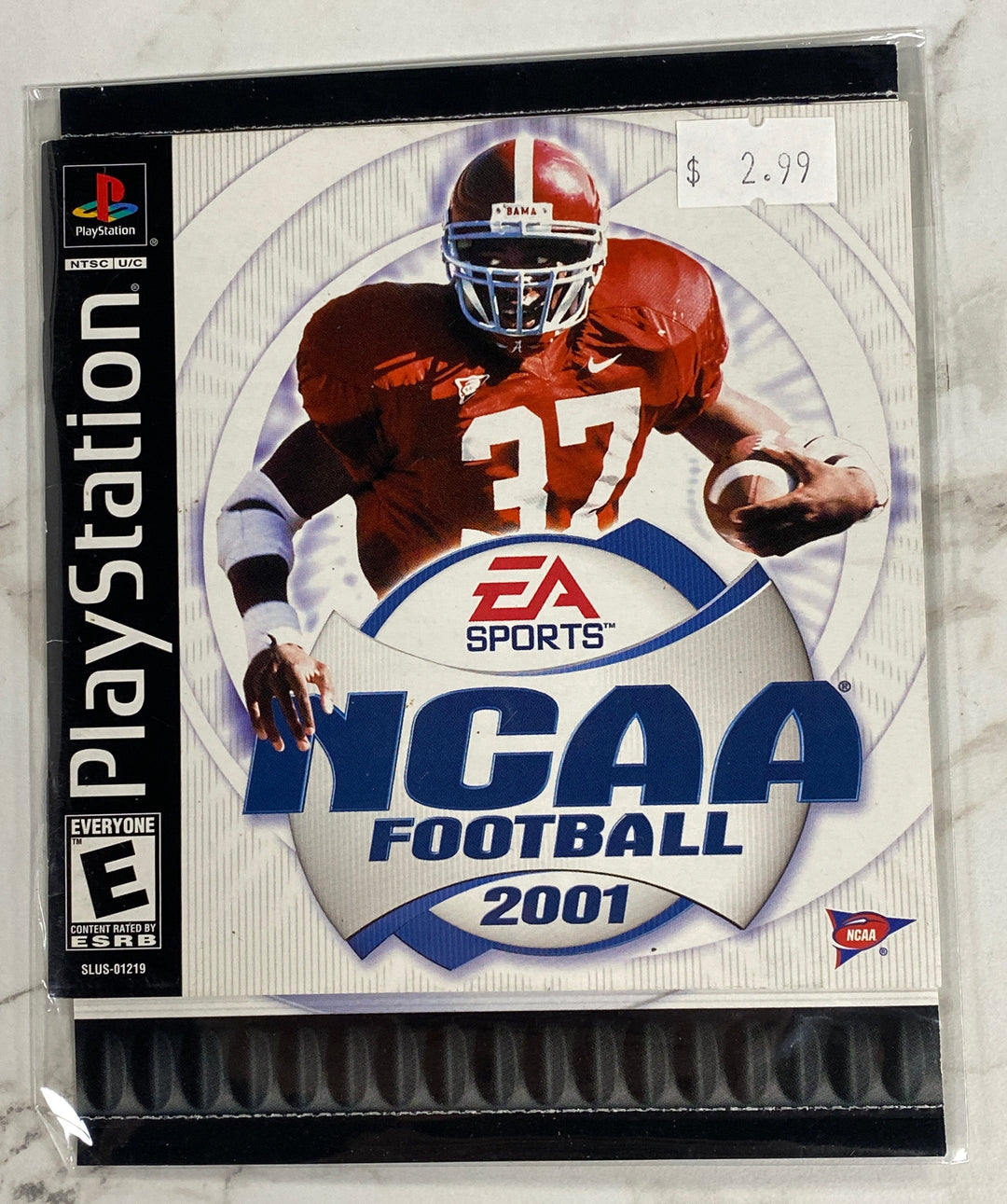 NCAA Football 2001  - Playstation 1 PS1 Manual ONLY MO61326