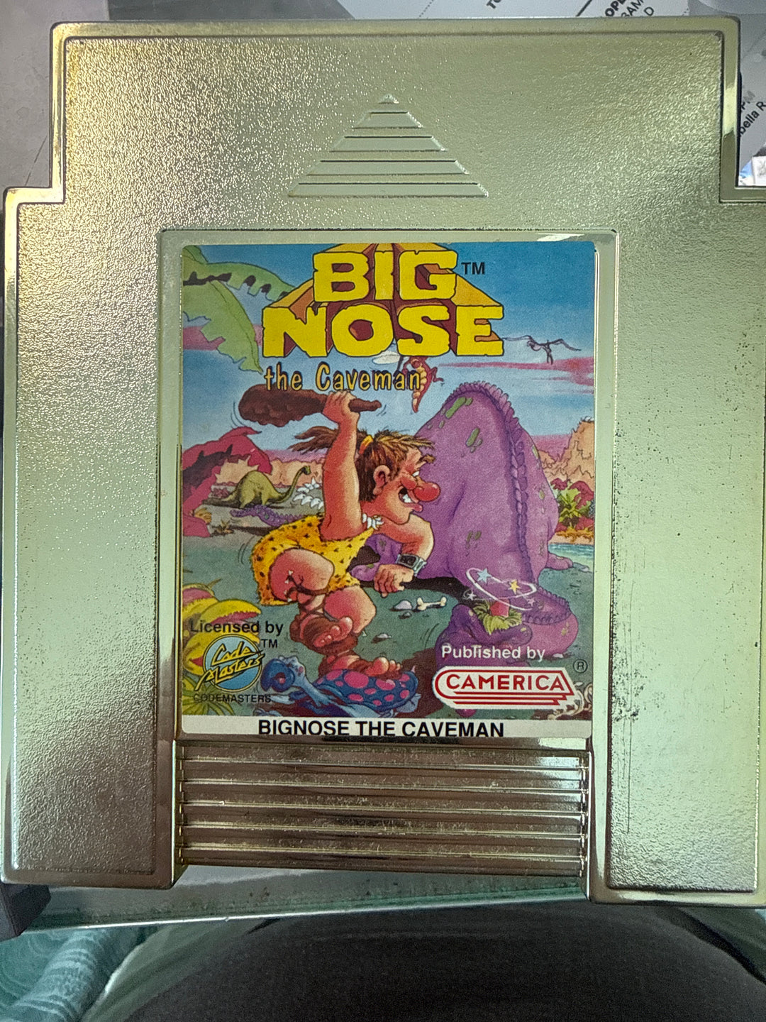 Big Nose the Caveman - NES NI81026