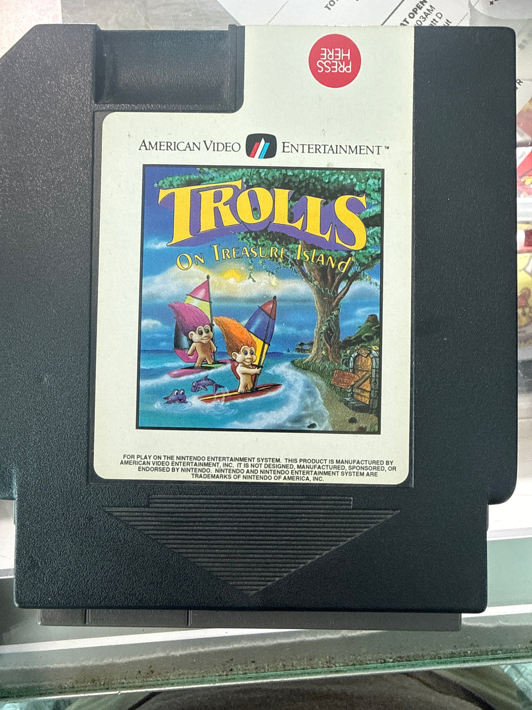 Trolls on Treasure Island - NES NI81026