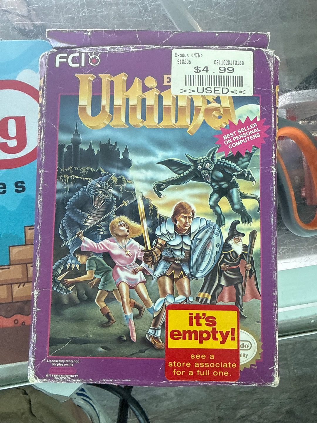 Ultima: Exodus - NES