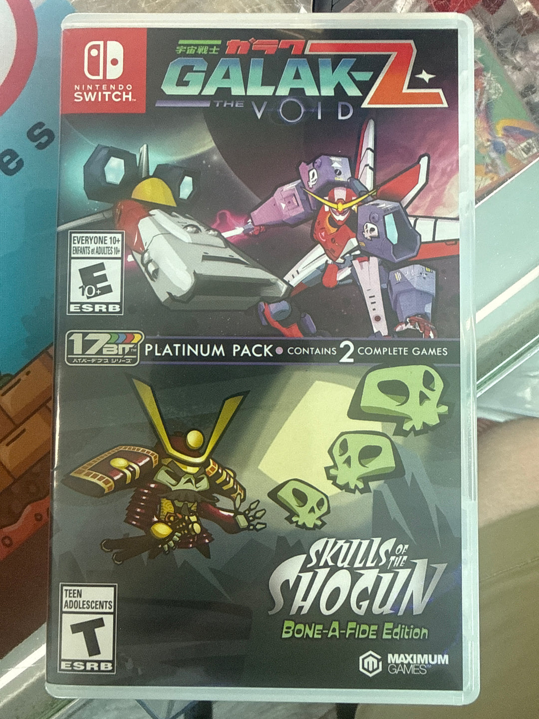 Skulls of the Shogun (Bone-a-fide Edition) + Galak-Z the Void - Switch DS82326