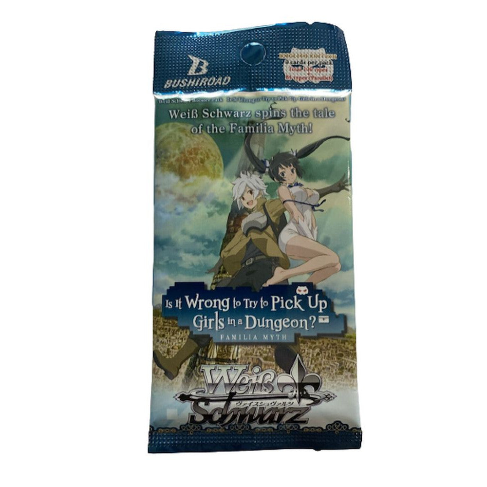 Weiss Schwarz - Is It Wrong To Try To Pick Up Girls In A Dungeon? - Familia Myth Booster Pack