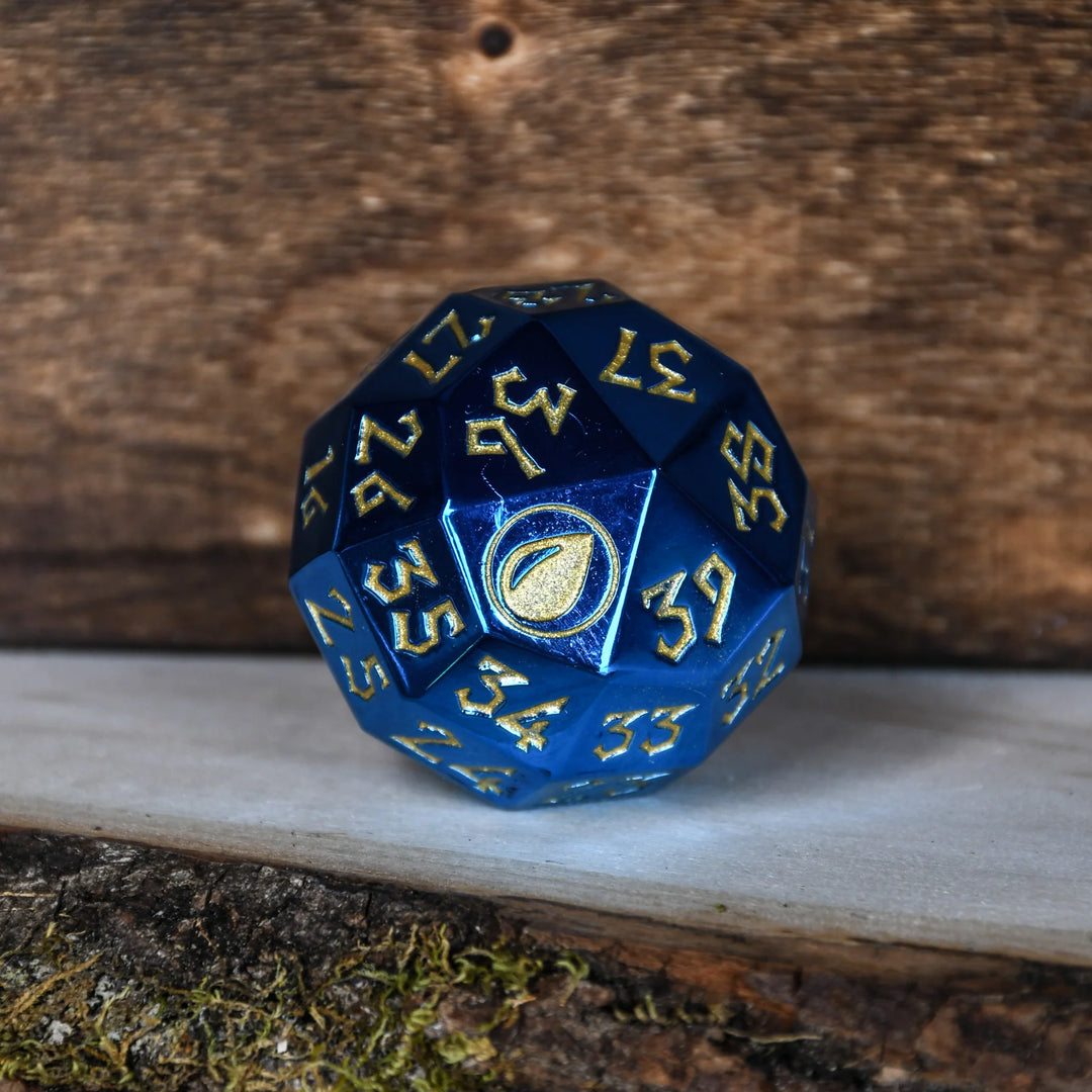 Island Mana Spindown Metal D40 - Misty Mountain Gaming MM51926