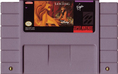 The Lion King Super Nintendo SNES Used