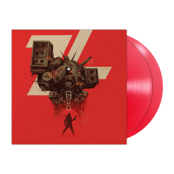 Metal Gear 2: Solid Snake - Original Video Game Soundtrack 2XLP (Transparent Red) - Vinyl