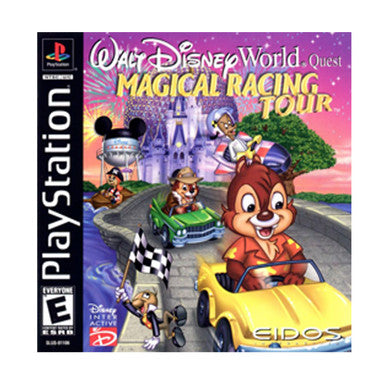 Walt Disney World Quest: Magical Racing Tour Playstation PS1 Used