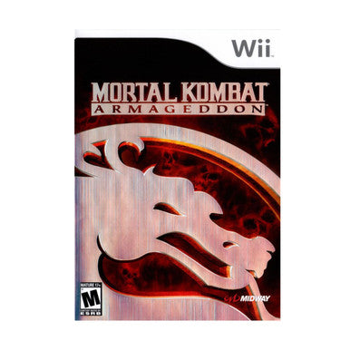 Mortal Kombat Armageddon Wii Used