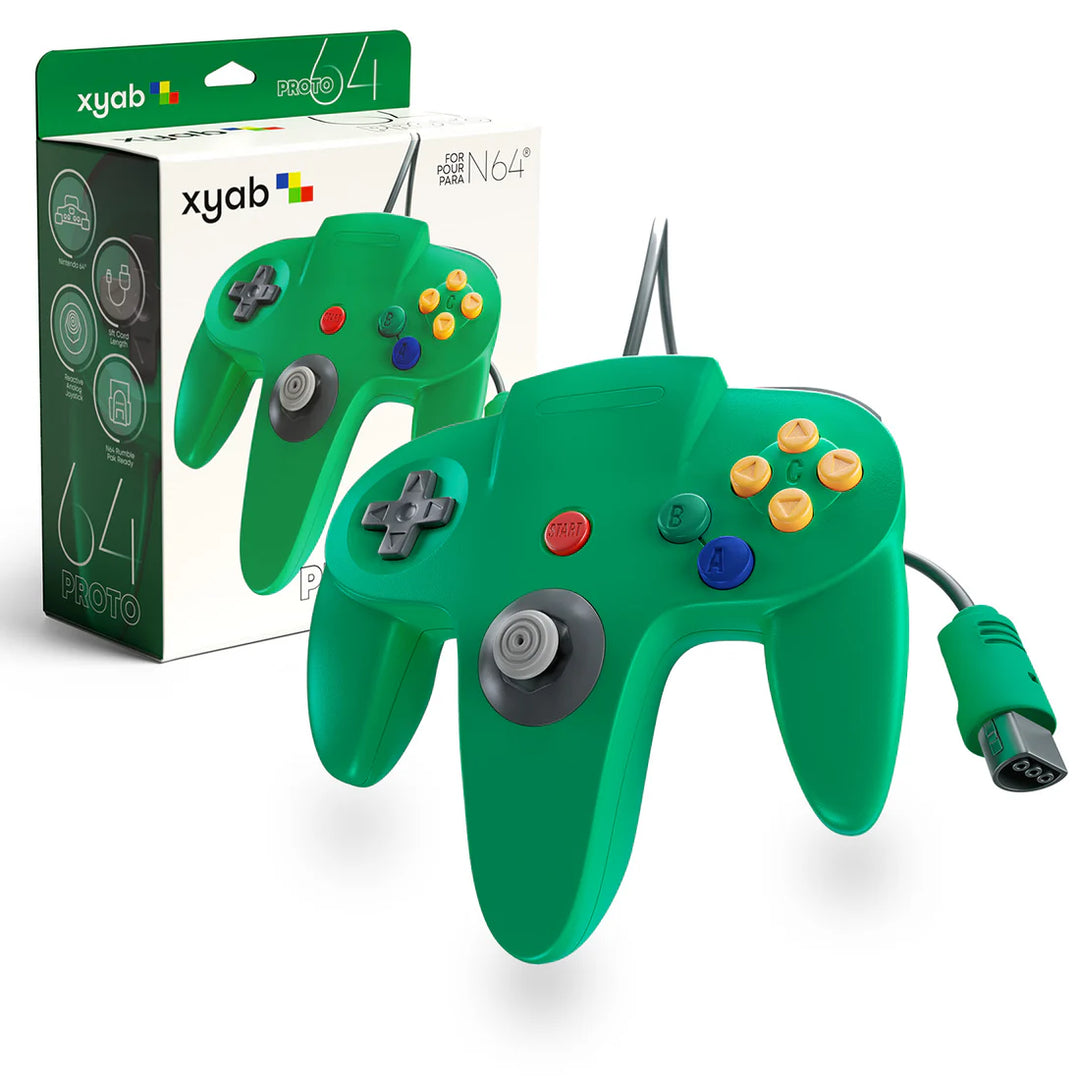 Proto64 Controller For Nintendo 64 N64 Multiple Colors XYAB  NA81125