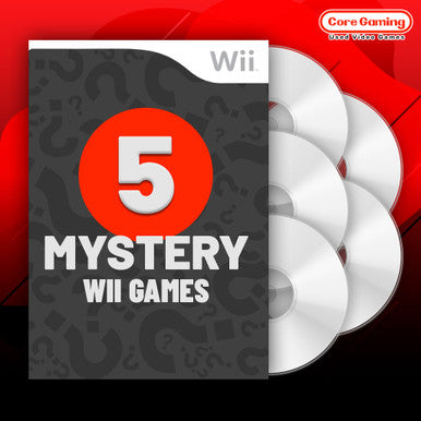 Nintendo Wii Mystery/Surprise Box (5 Different games) – Core Gaming