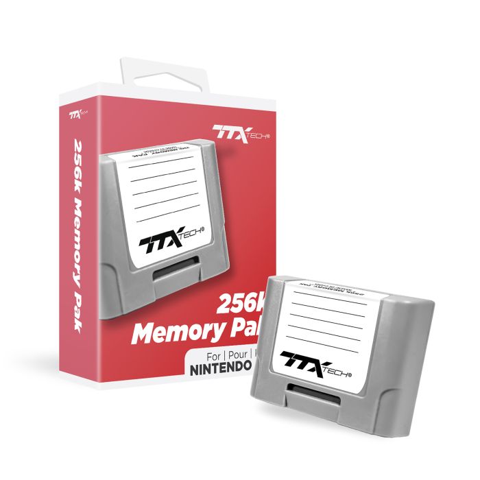 TTX Tech Memory Pak for Nintendo 64 (256K) NA41526