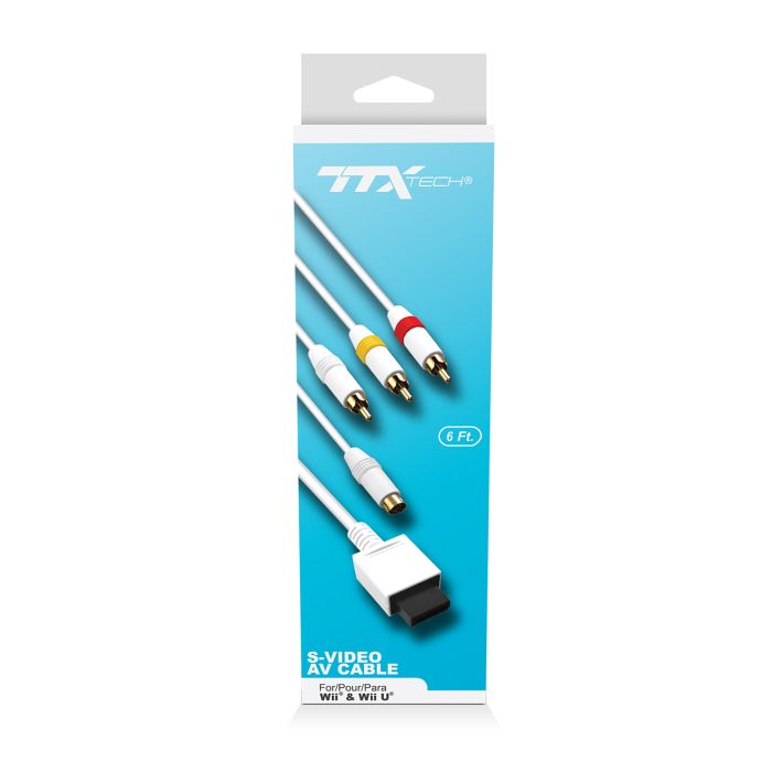 TTX Tech S-Video AV Cable for Wii & Wii U NA41526