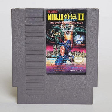 Ninja Gaiden 2: The Dark Sword of Chaos Nintendo NES Used