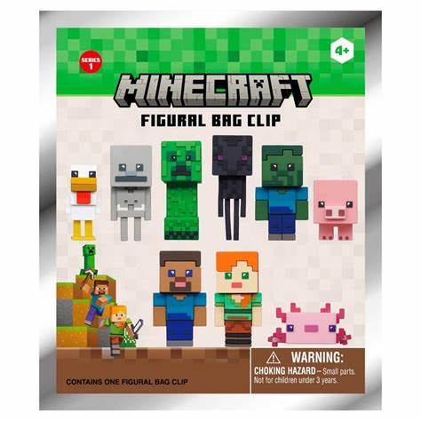 Minecraft Figural Bag Clip Series 1 Blind Bag