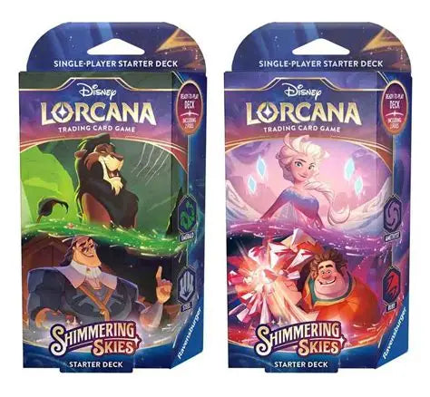 Disney Lorcana TCG Shimmering Skies Starter Deck