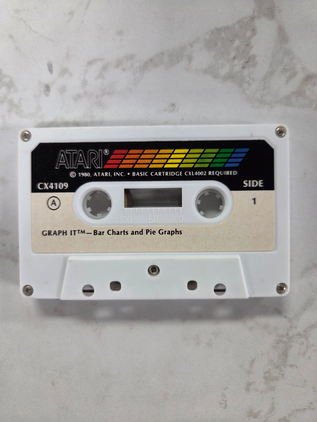 Graph It: Bar Charts and Pie Graphs/Two-Dimensional X,Y Plots - Atari Home Computer (XC4109) AT91626
