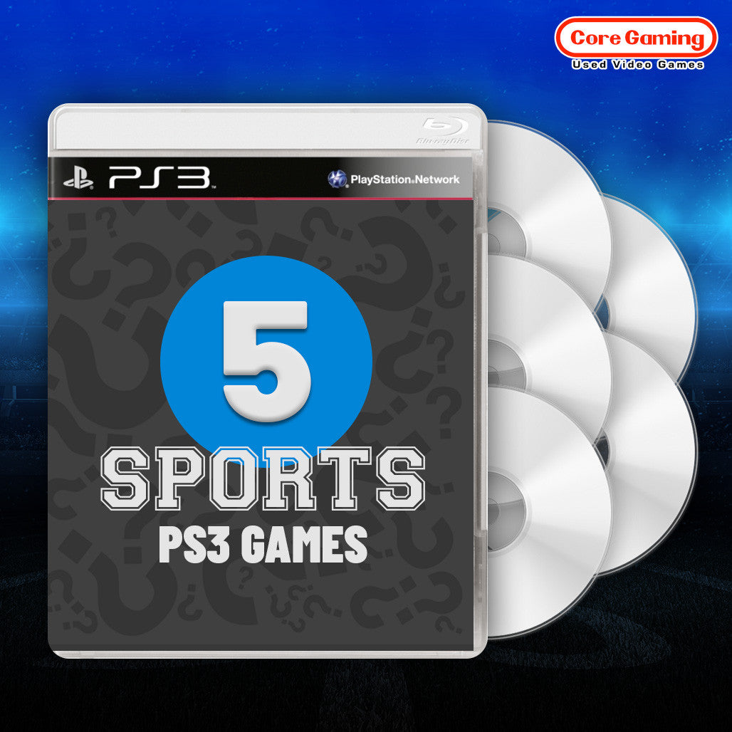Sony Playstation 3/PS3 Sports Games Mystery/Surprise Box (5