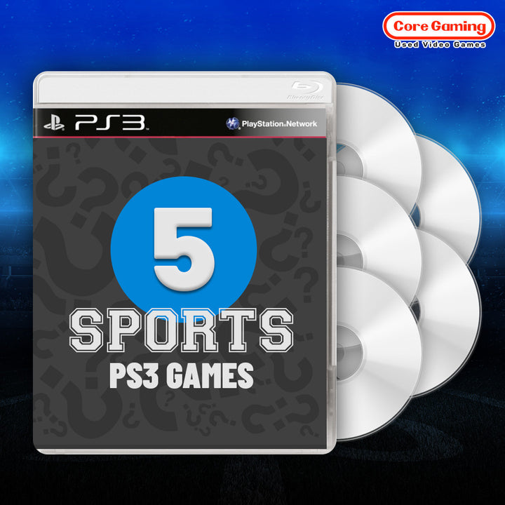Sony Playstation 3/PS3 Sports Games Mystery/Surprise Box (5 Different games)