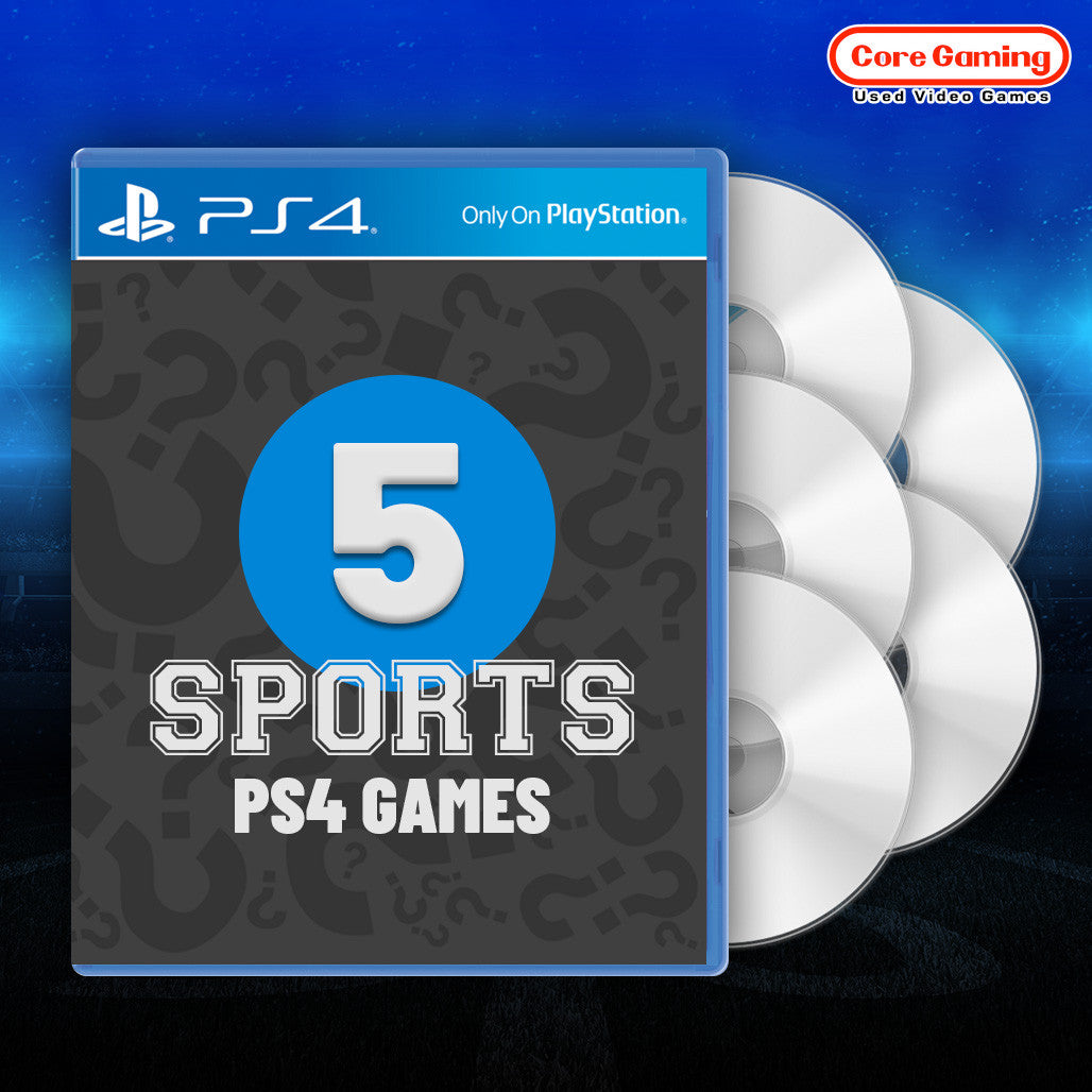 Sony Playstation 4/PS4 Sports Games Mystery/Surprise Box (5 Different Sports games)