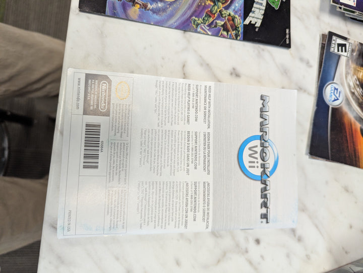Mario Kart Wii MANUAL ONLY MO3626