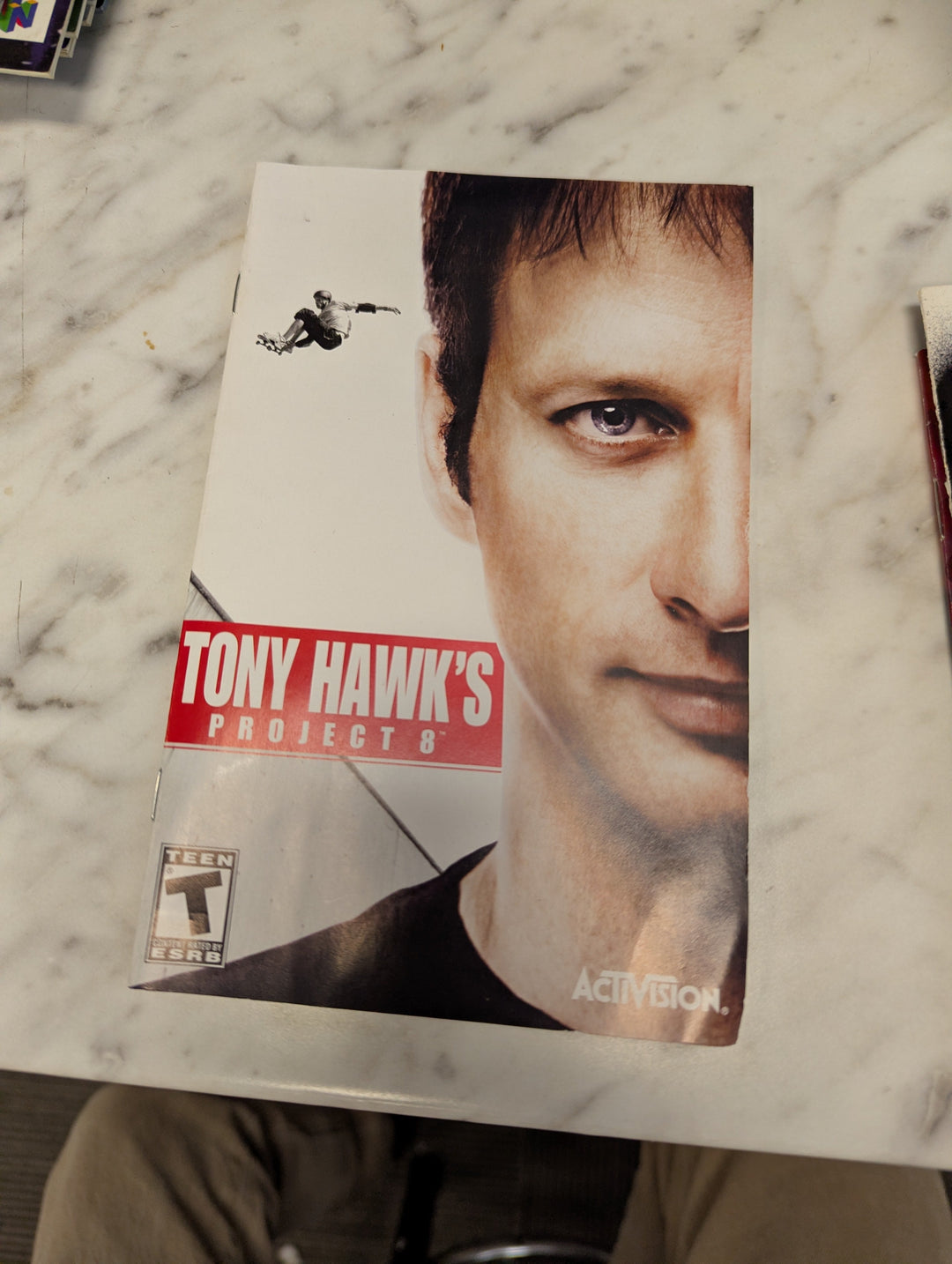 Tony Hawk's Project 8 Playstation PS2 MANUAL ONLY MO3626